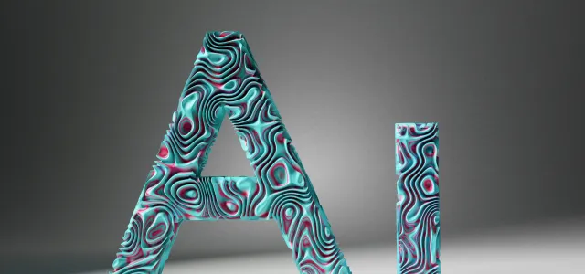 the letters are made up of different shapes by Neeqolah Creative Works courtesy of Unsplash.